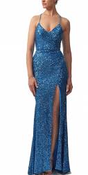 Micha Full Sequin Dress